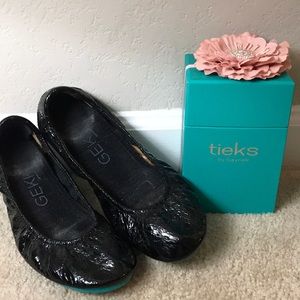 Tieks Obsidian Black-Size 8